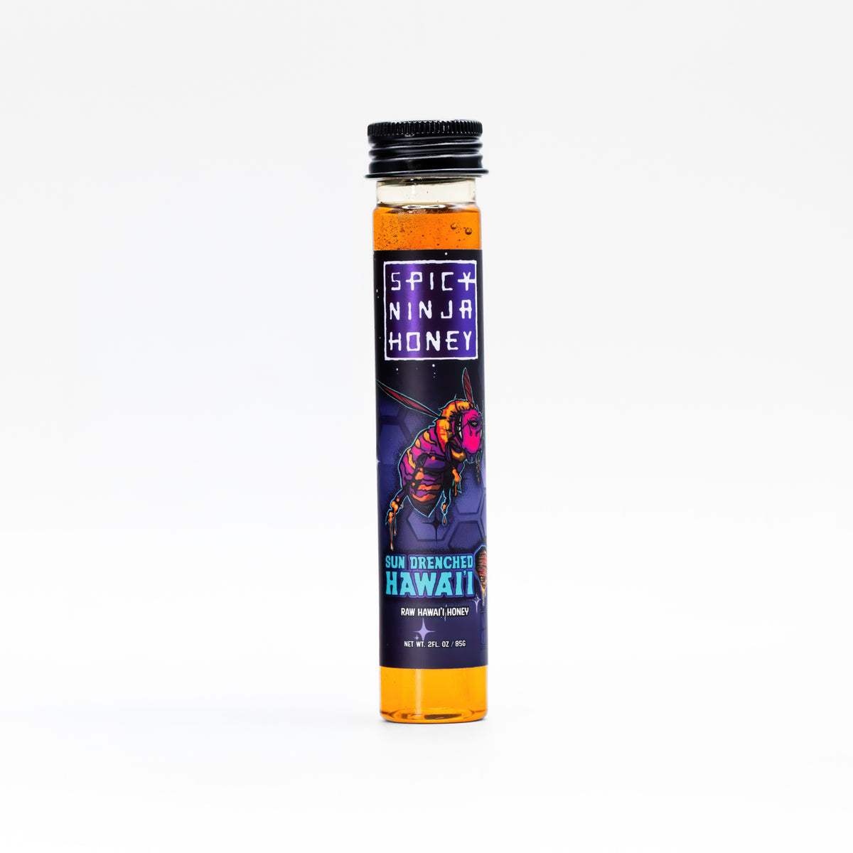 Sun Drenched Hawaii, 100% Raw Honey (2oz Tube)