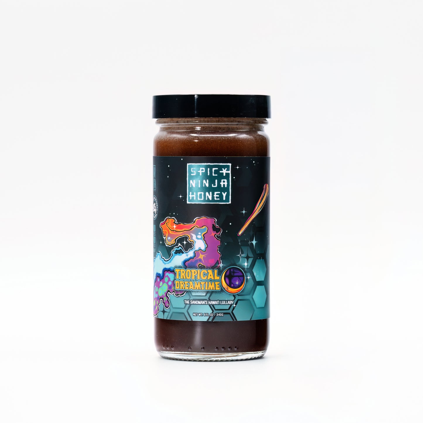 Tropical Dreamtime Honey, The Sandman's Hawaii Lullaby (8oz Jar)