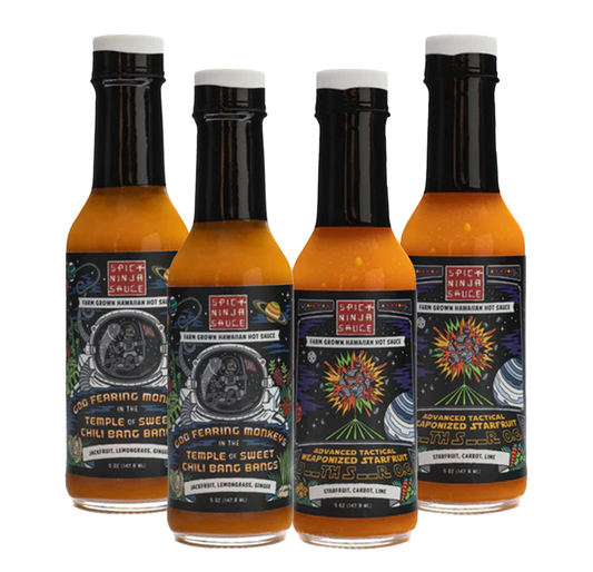 High Heat Sauce Bundle : 2 Deathstar, 2 Bang Bangs