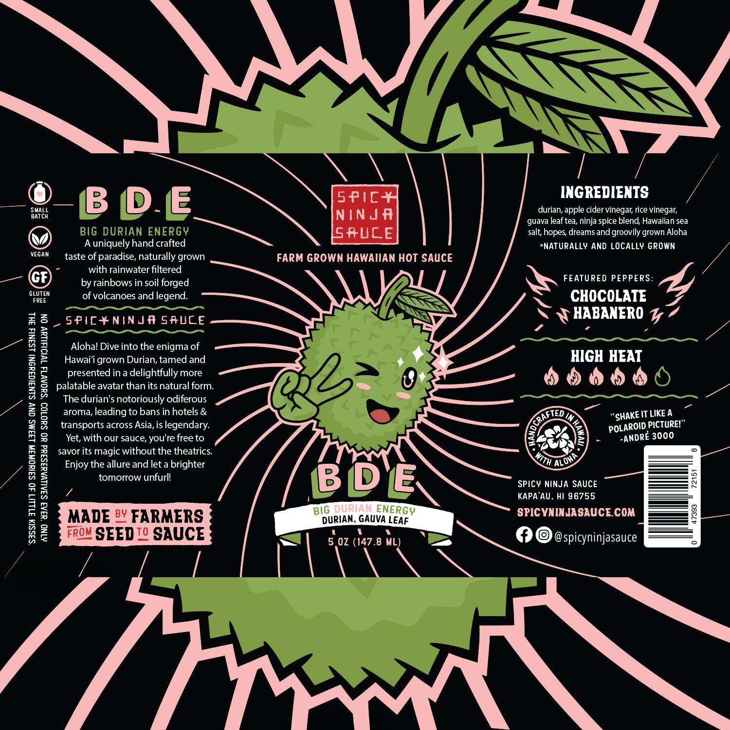 Big Durian Energy – spicy-ninja-sauce