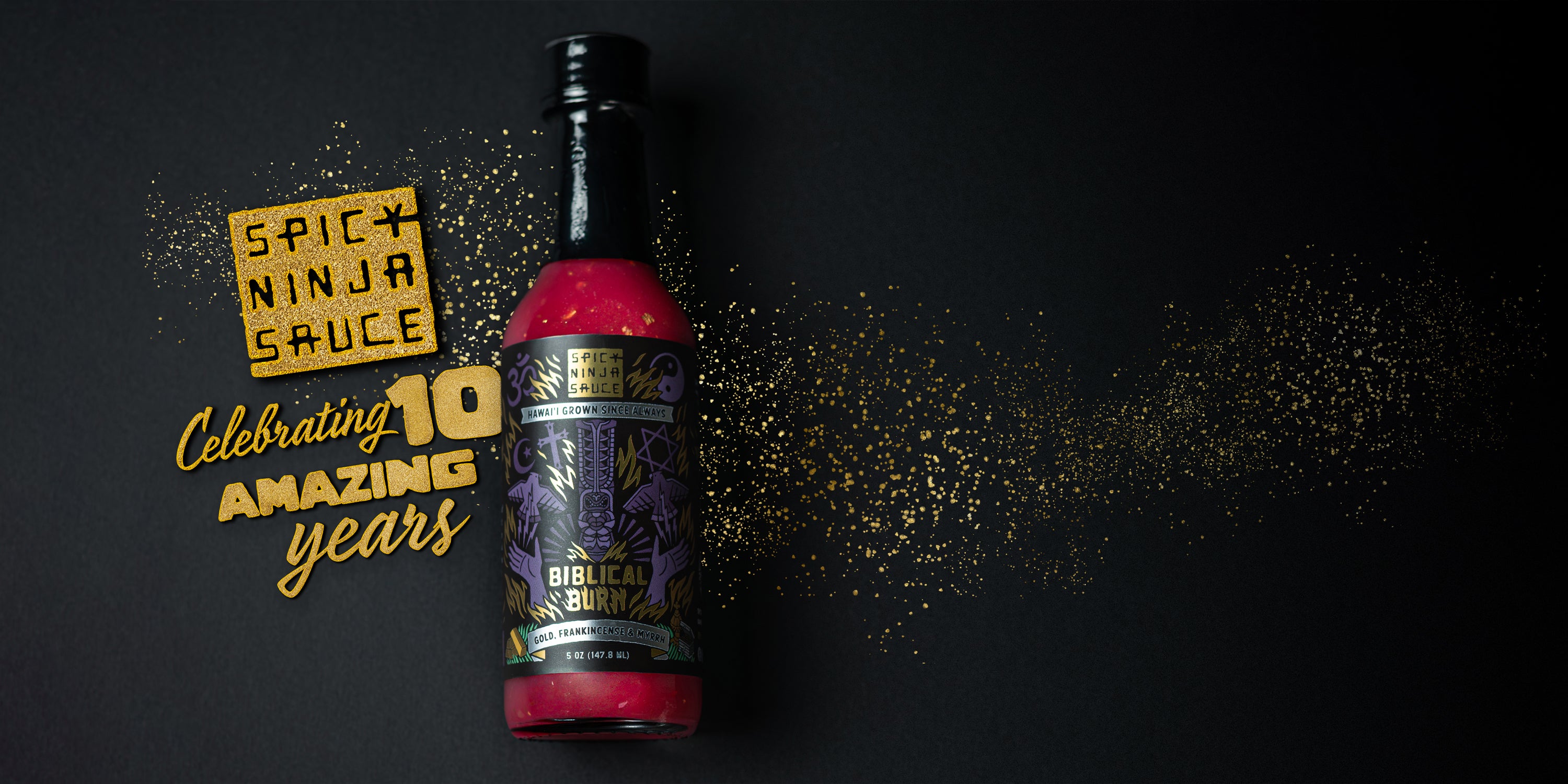 10-Year Anniversary Edition Products – spicy-ninja-sauce